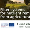 Filter systems for nutrient removal from agricultural waters