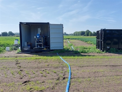 Eerste resultaten zichtbaar van fertigatieproef in uien
